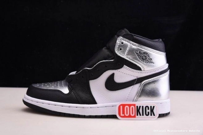 Official Maikesneakers CD0461-001 OG JORDAN WMNS TOE 1 SILVER HIGH AIR 0802
